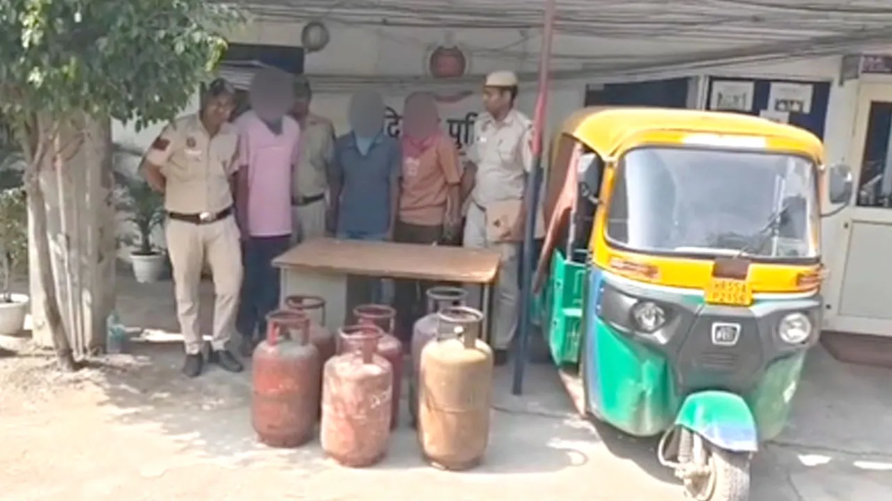 दुकान का ताला तोड़कर सिलेंडर-बैटरी और कैश चोरी, 5 वारदातों का खुलासा, 3 आरोपी गिरफ्तार