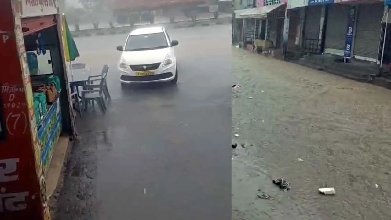 Hanumangarh Weather News: तीसरे दिन भी बारिश का दौर, टिब्बी में सुबह झमाझम बरसे बादल 