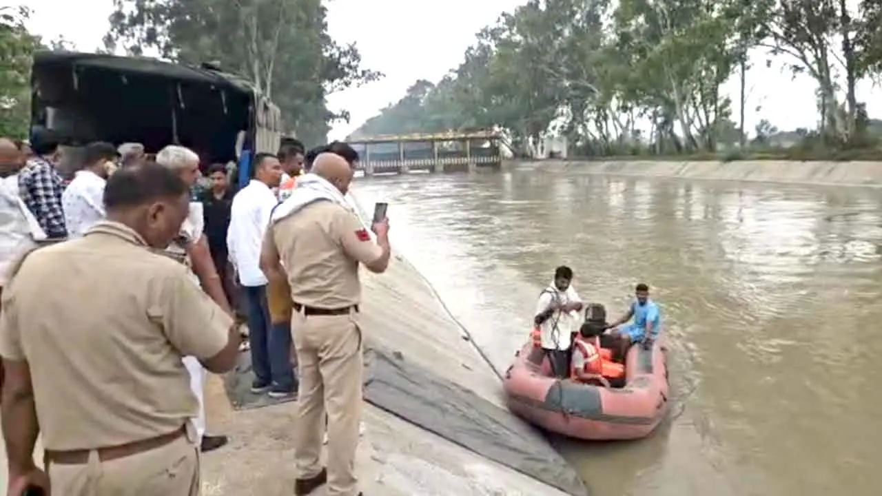 कुत्ते को बचाने के लिए नहर में कूदे युवक का दो दिन बाद भी नहीं मिला सुराग, SDRF का सर्च अभियान जारी