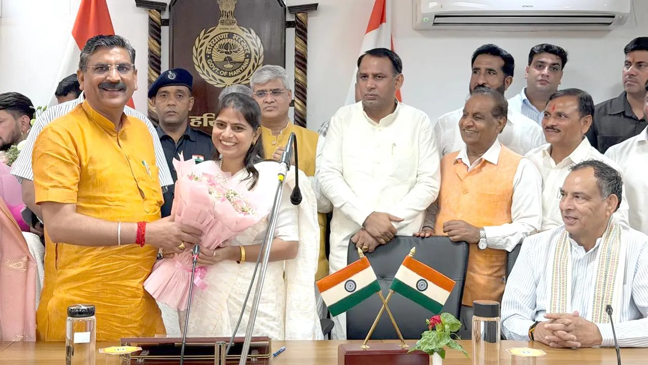 हरियाणा राज्य अनुसूचित जाति आयोग की वाइस चेयरपर्सन रेणु डाबला ने संभाला अपना पदभार 