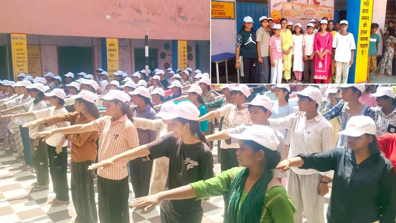 टिब्बी में ‘नशा मुक्त युवा फॉर विकसित भारत’ अभियान का जिला स्तरीय आयोजन, छात्राओं ने लिया नशामुक्त भारत का संकल्प