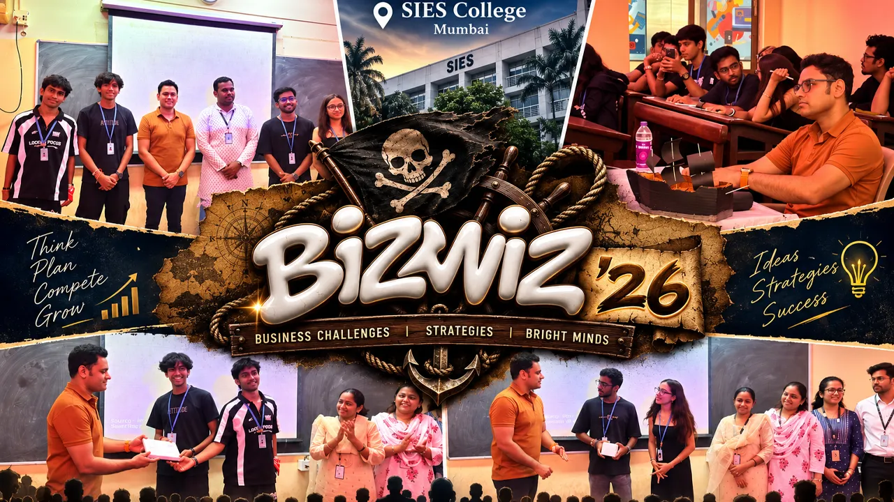 BizWiz 26: SIES कॉलेज में ‘BizWiz ’26’ का आयोजन, बिजनेस चुनौतियों के जरिए छात्रों ने दिखाई रणनीतिक सोच