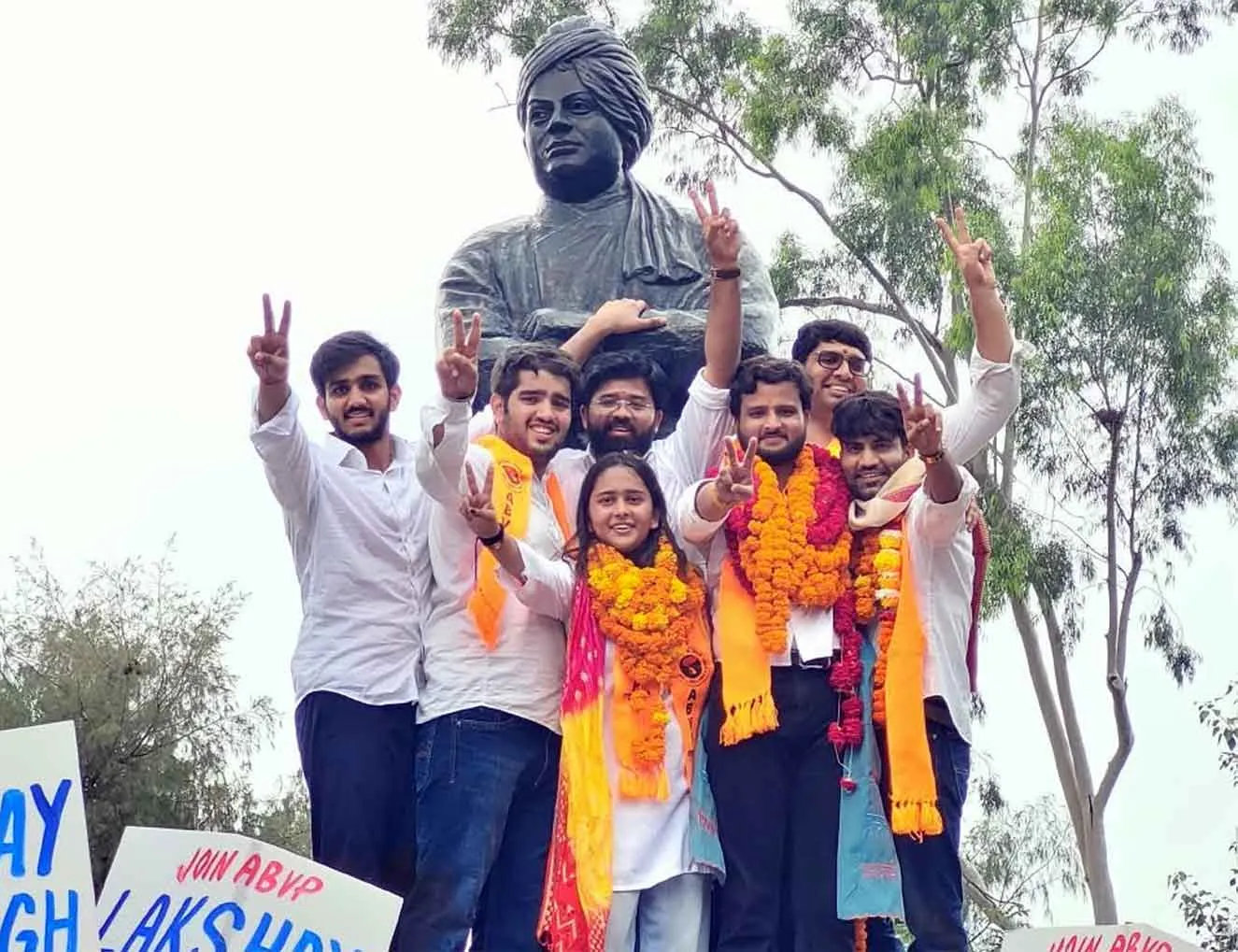 DUSU Election 2026 Result: एबीवीपी की तीन सीटों पर जीत, भाजपा ने कहा- राष्ट्रविरोधी ताकतों पर देशभक्ति की विजय