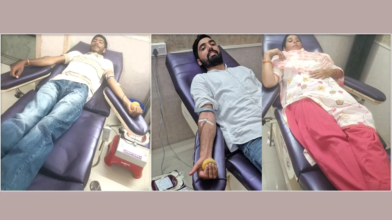 Blood Donation: हार्ट रोगी की जान बचाने के लिए दौड़ पड़े सेवादार