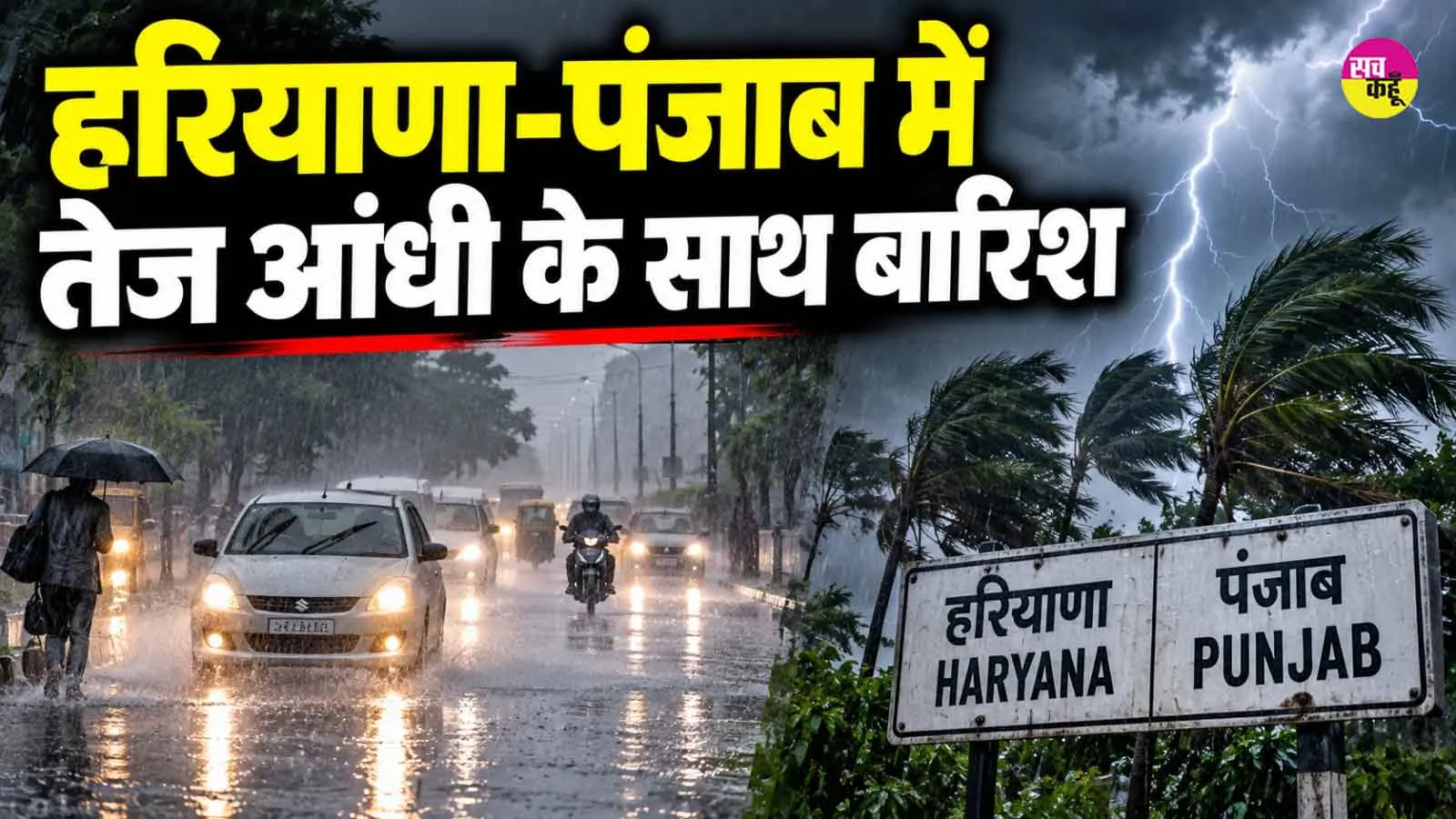 Haryana-Punjab Weather: हरियाणा-पंजाब में तेज आंधी के साथ बारिश, अब मानसून की विदाई लगभग तय
