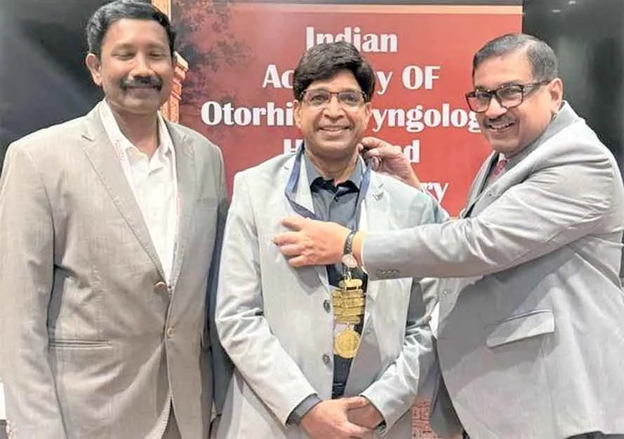 IAOHNS News: आईएओएचएनएस के राष्ट्रीय अध्यक्ष बने एसएमएस जयपुर के डा.पवन सिंघल 