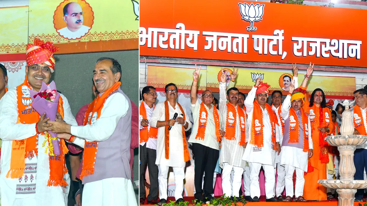 भाजपा की प्रचंड जीत का श्रेय प्रधानमंत्री नरेंद्र मोदी और मुख्यमंत्री भजनलाल शर्मा के विकास कार्यों को - मदन राठौड़ 