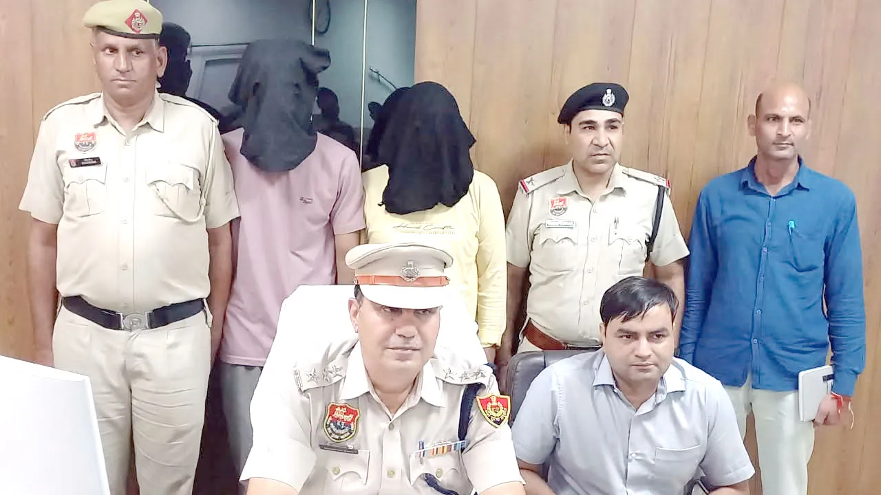 दिल्ली, हरियाणा व उत्तर प्रदेश में चेन स्नेचिंग की वारदातों को अंजाम देने वाले दो आरोपी पकड़े