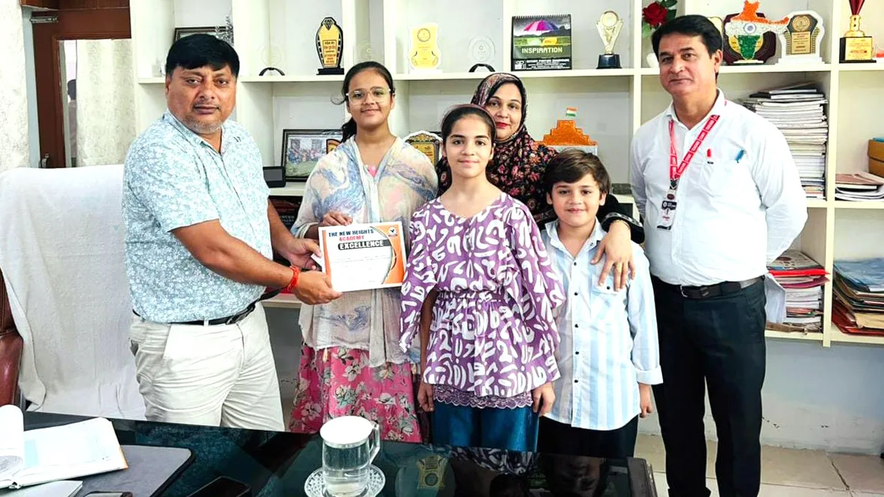 द न्यू हाइट्स एकेडमी में द्वितीय पीटीएम, 70 प्रतिशत अभिभावकों ने लिया भाग