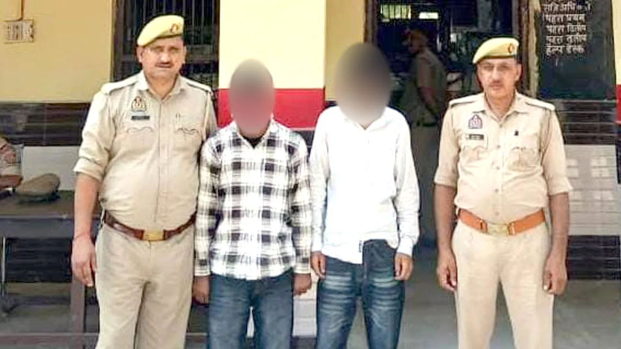 नाबालिग से दुराचार तथा वीडियो बनाकर ब्लैकमेल करने के दो आरोपी गिरफ्तार