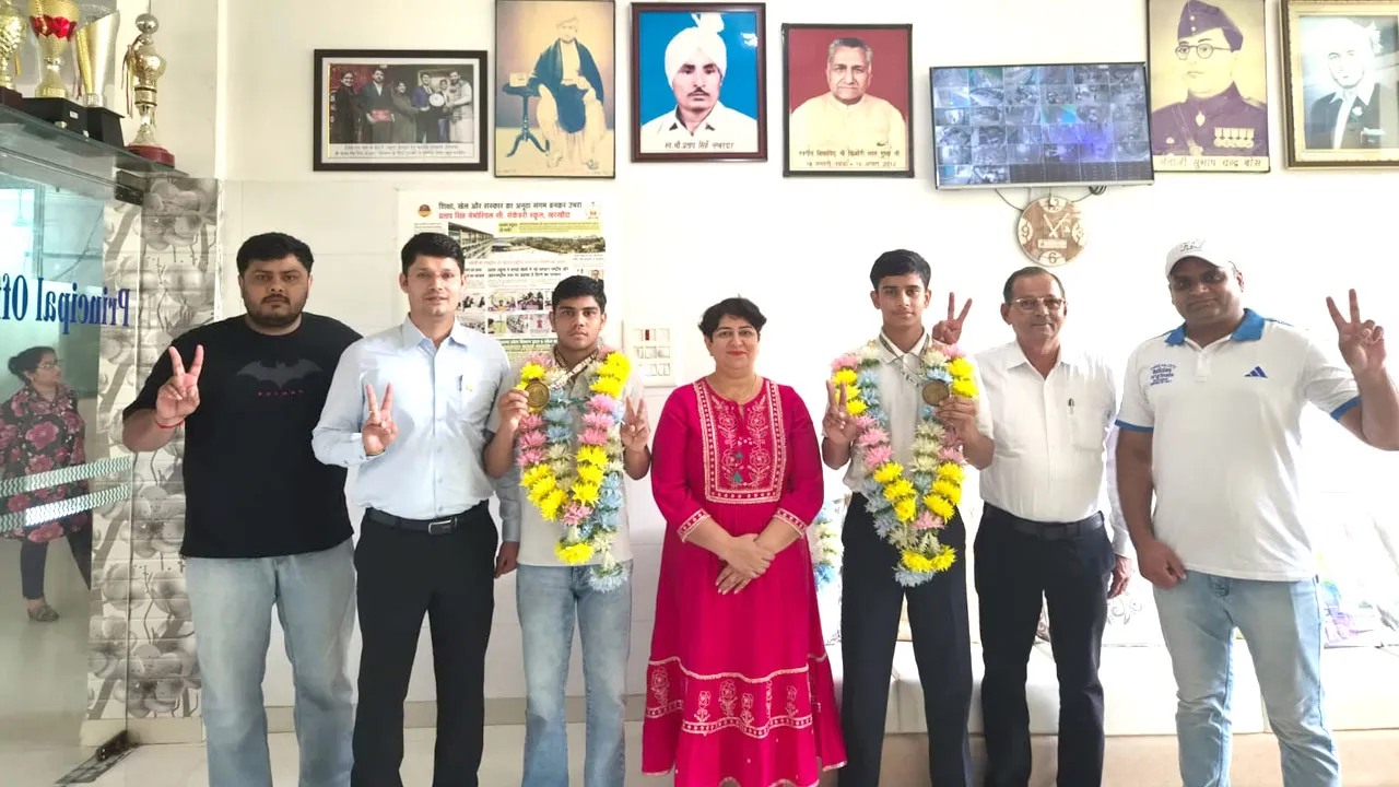 नेशनल कुराश चैंपियनशिप में प्रताप स्कूल के खिलाड़ियों ने जीते 2 स्वर्ण पदक
