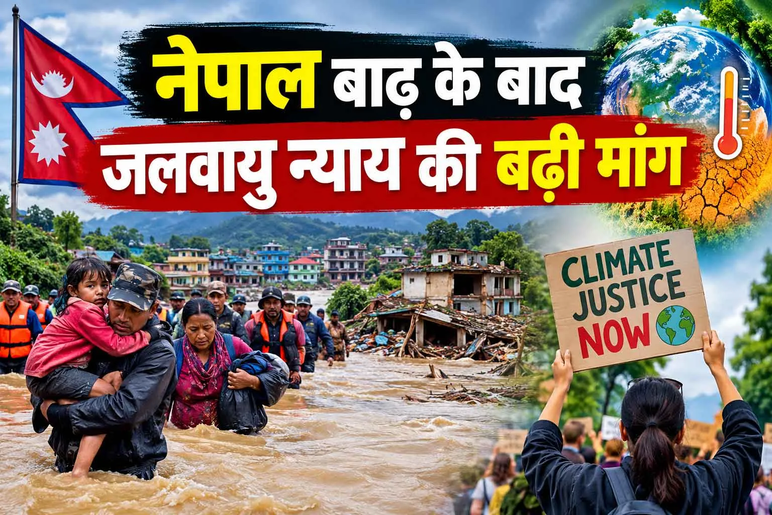 Nepal flood crisis: नेपाल की विनाशकारी बाढ़: प्राकृतिक आपदा से आगे बढ़कर देखें नेपाल की पीड़ा