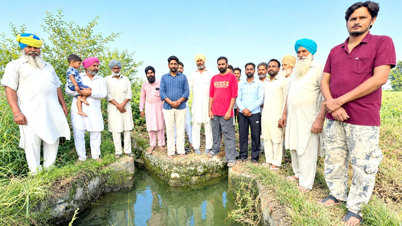 Farmer News: छह किलोमीटर माइनर की सफाई किसानों ने खुद की, फिर भी टेल तक नहीं पहुंचा पूरा पानी