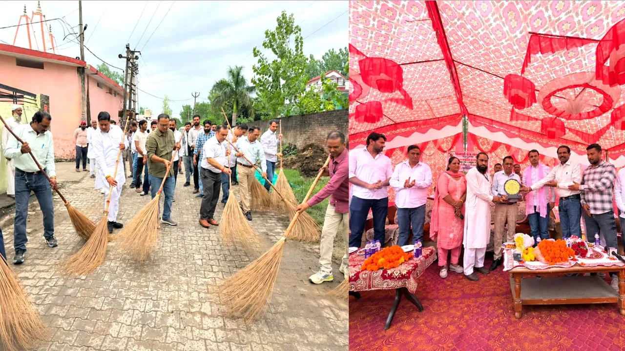Swachhta Abhiyan: शिवाजी प्रेस क्लब ने बेगमपुर से शुरू किया भारत स्वच्छता अभियान