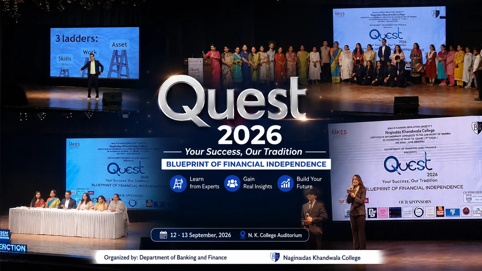 QUEST 2026: मुंबई में छात्रों को मिला प्रोफेशनल कम्युनिकेशन और फाइनेंशियल प्लानिंग का ज्ञान