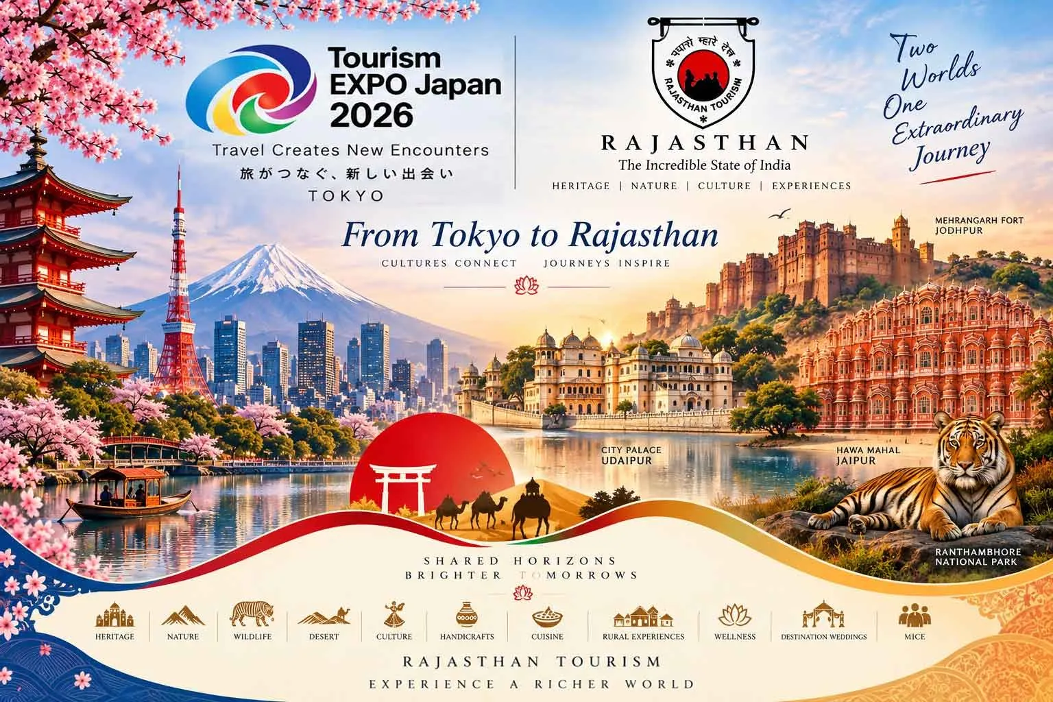 Rajasthan Tourism Japan: जापान में सजेगा राजस्थान, राजस्थान की नई पहचान की तैयारी