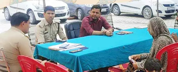 थाना समाधान दिवस में एसडीएम व सीओ ने सुनी जनसमस्याएं