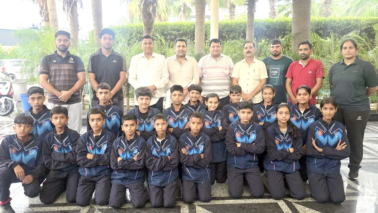 29वीं सब जूनियर राष्ट्रीय सेपकटकरा प्रतियोगिता 2026 के लिए हरियाणा टीम को रवाना