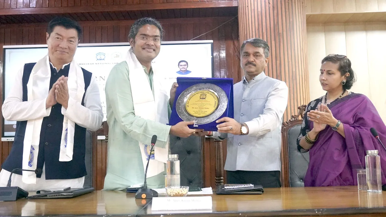डॉ. बी.आर. अम्बेडकर  विश्वविद्यालय में “परिवर्तनकारी मोड़ पर विधि का शासन” विषय पर अंतर्राष्ट्रीय सम्मेलन आयोजित