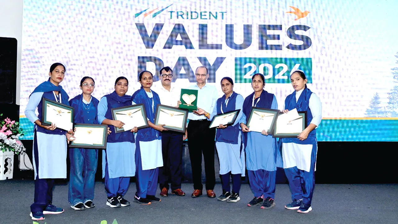 Trident Group: ट्राइडेंट ग्रुप ने मनाया वैल्यूज डे, 200 से अधिक कर्मचारियों को किया सम्मानित