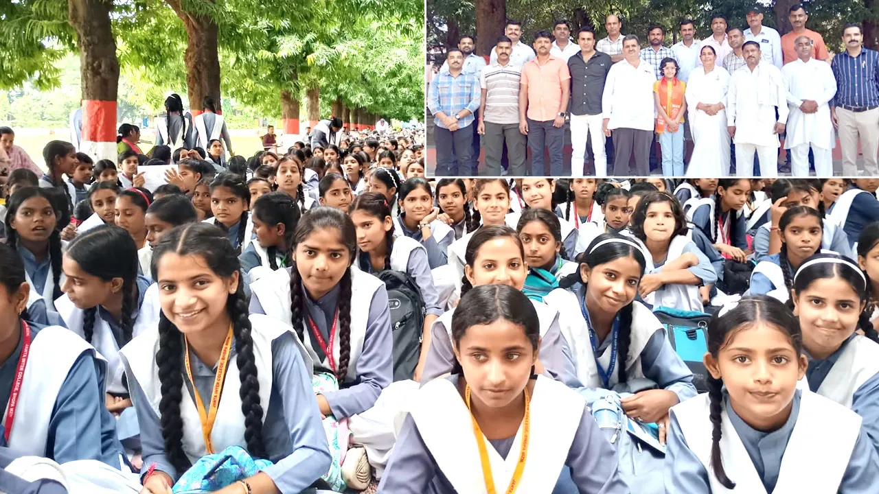 Janta inter College: जनता इंटर कॉलेज में सुरक्षा बलों में तैनात पुरातन छात्रों को किया गया सम्मानित 
