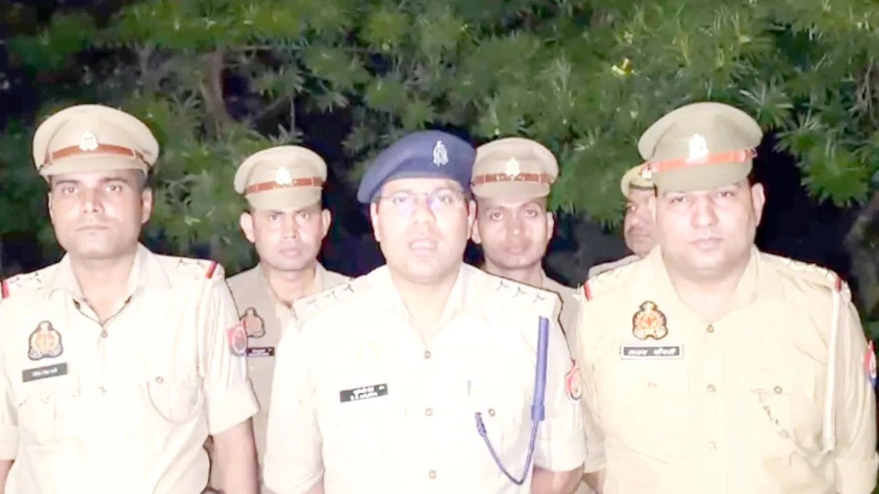 इंदिरापुरम में मुठभेड़ के बाद स्नैचर गिरफ्तार