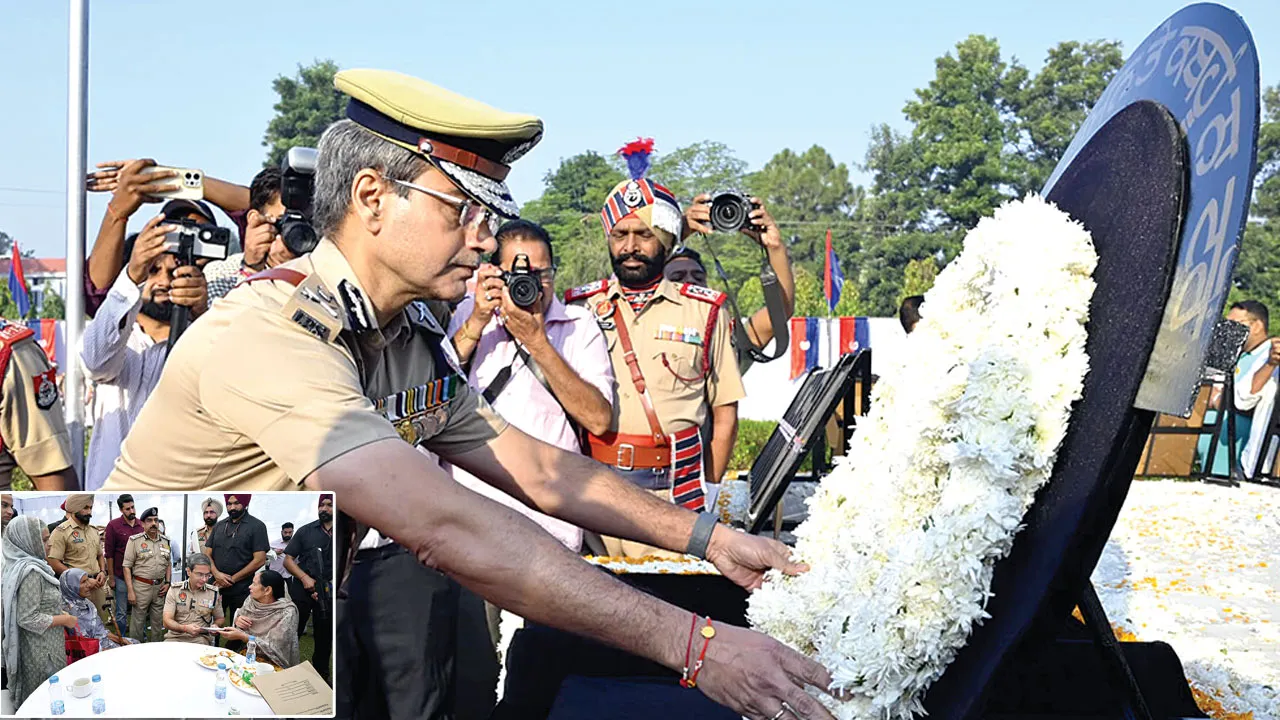 Police Smriti Diwas: पीएपी मुख्यालय में मनाया पुलिस स्मृति दिवस, डीजीपी ने शहीदों को दी श्रद्धांजलि