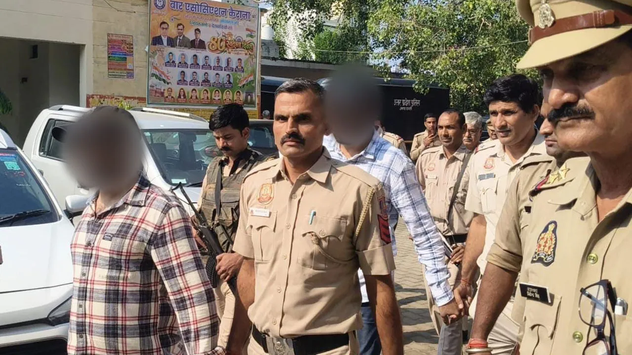 कुख्यात शूटर दीपक बॉक्सर व योगेश टुंडा कैराना कोर्ट में पेश
