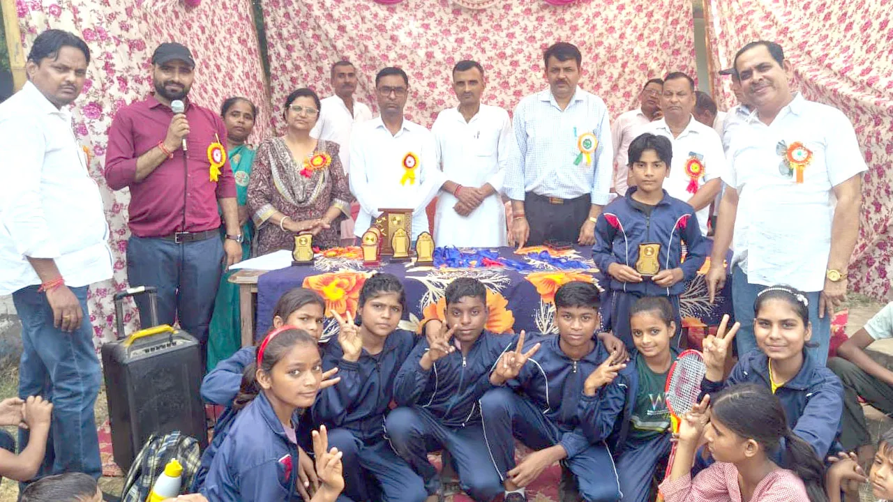 बुच्चाखेड़ी में न्याय पंचायत स्तरीय बाल क्रीडा प्रतियोगिता आयोजित