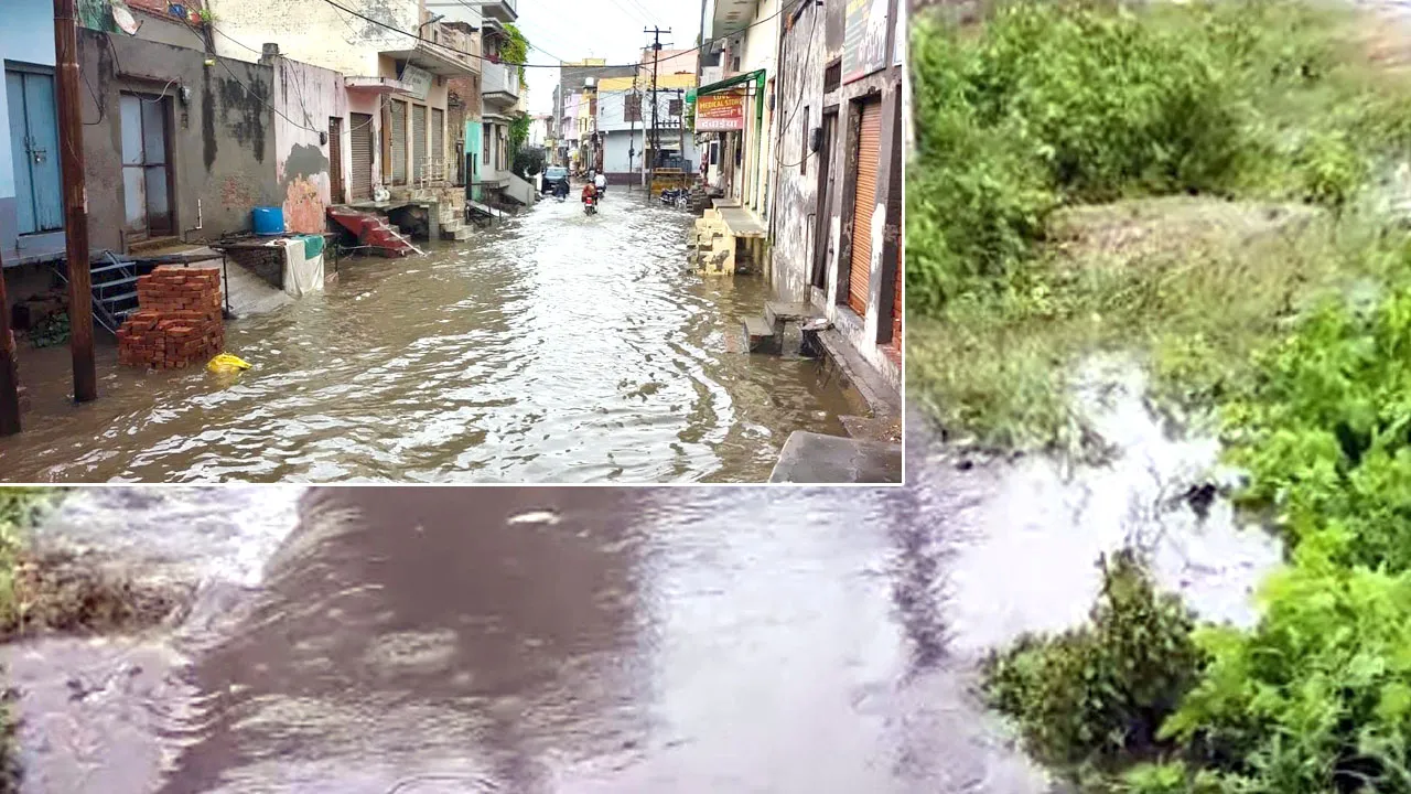 Kairana Rain News: कैराना में तेज बारिश से सड़कों-गलियों में जलभराव, आवागमन में परेशानी