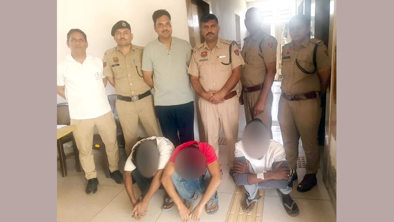 HAFED Godown: हैफेड गोदाम से गेहूं चोरी के तीन आरोपी किए काबू