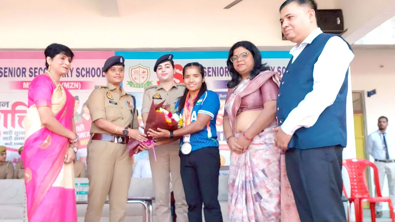 Mission Shakti: शिखर शिक्षा सदन में मिशन शक्ति 6.0, साइबर जागरूकता एवं इन्वेस्टिचर सेरेमनी का भव्य आयोजन