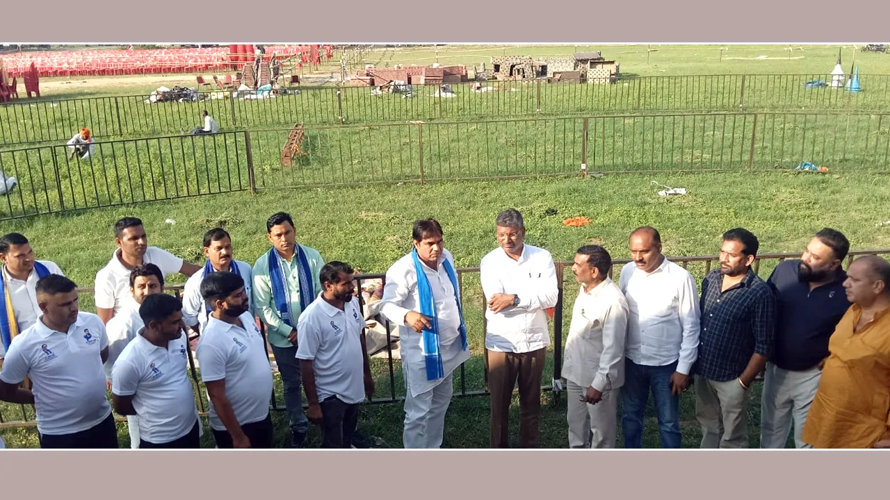 आसपा की महारैली की तैयारियों को दिया अंतिम रूप