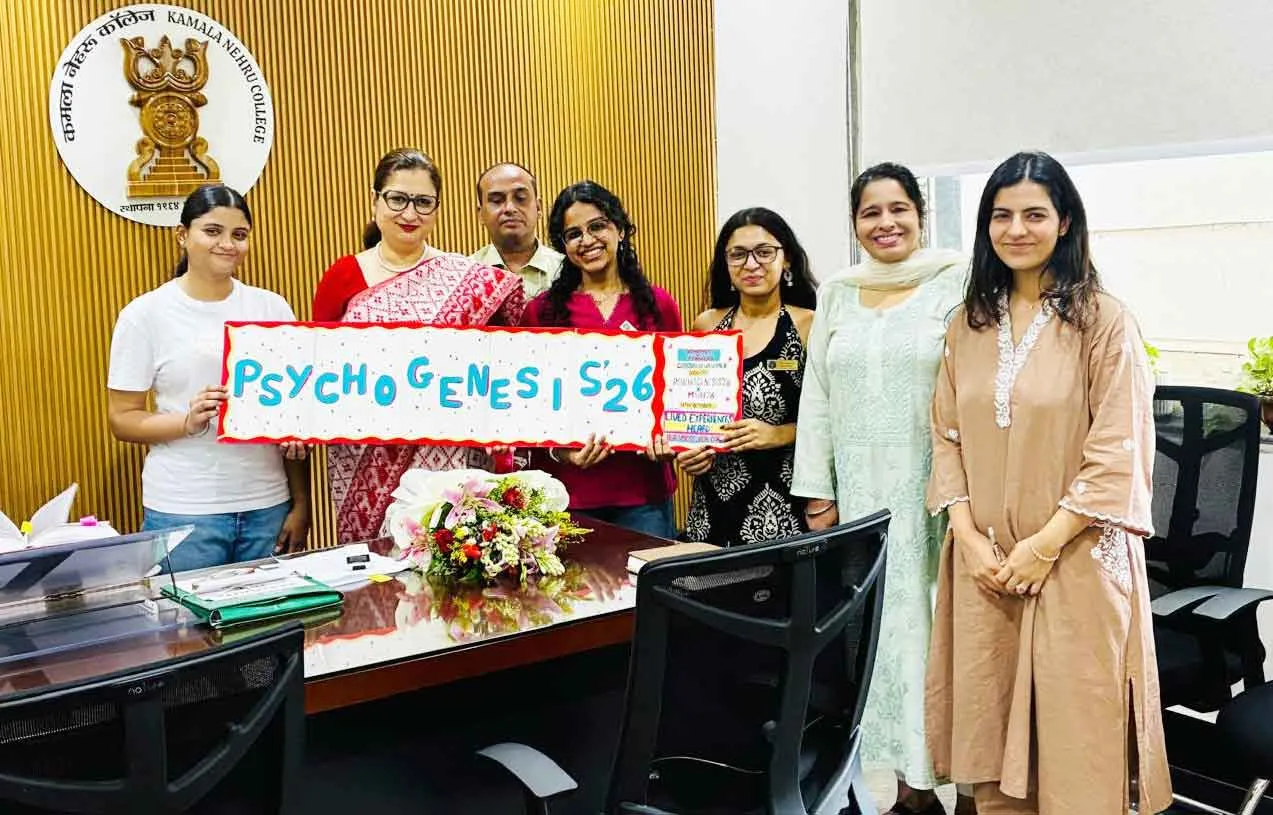Delhi University News: दिल्ली के कमला नेहरू कॉलेज में ‘साइकोजेनेसिस’26’, मानसिक स्वास्थ्य पर हुई चर्चा 