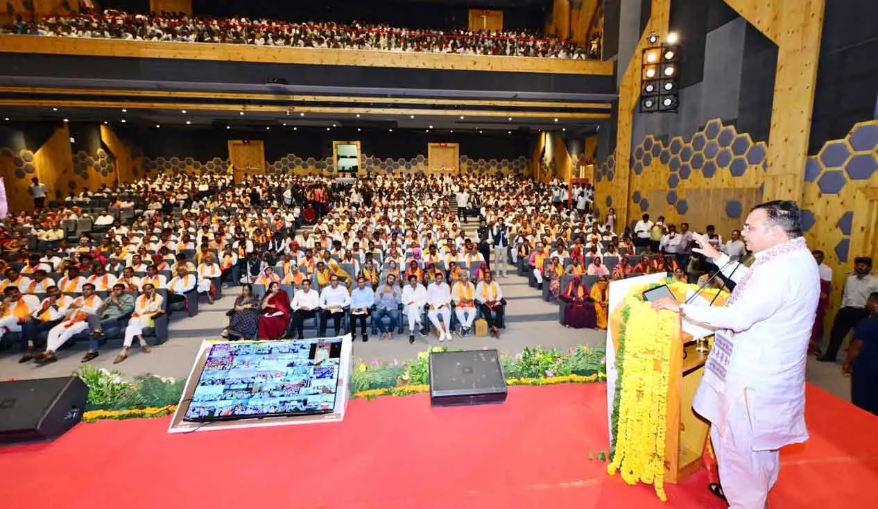 Bhajan Lal Sharma News: सीएम का सरपंचों को संदेश, हर जरूरतमंद तक पहुंचाएं सरकारी योजनाओं का लाभ