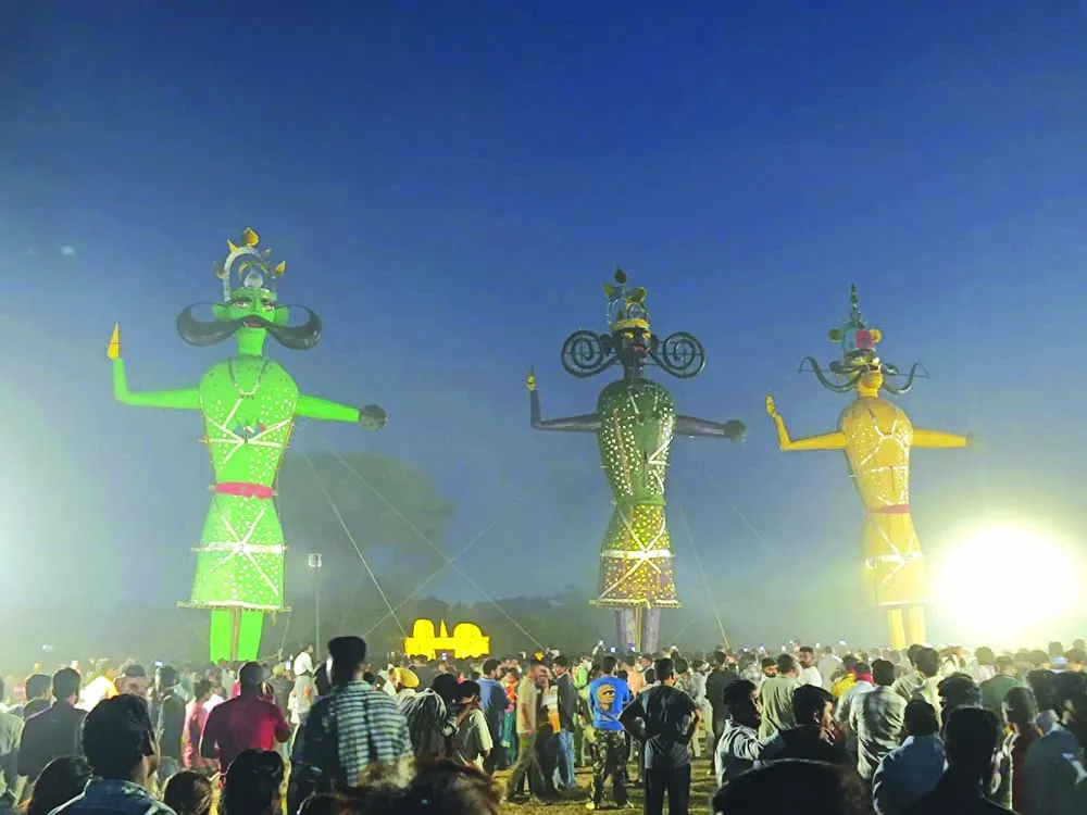 Ravan dehan VISHNU CLUB 