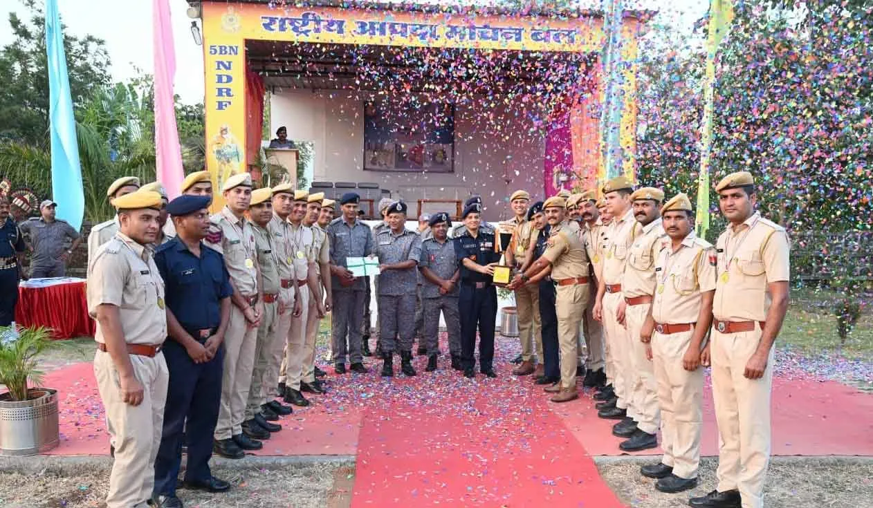SDRF Rajasthan News: एसडीआरएफ राजस्थान ने नेशनल सीबीआरएन कॉम्पिटिशन-2026 में रचा इतिहास!