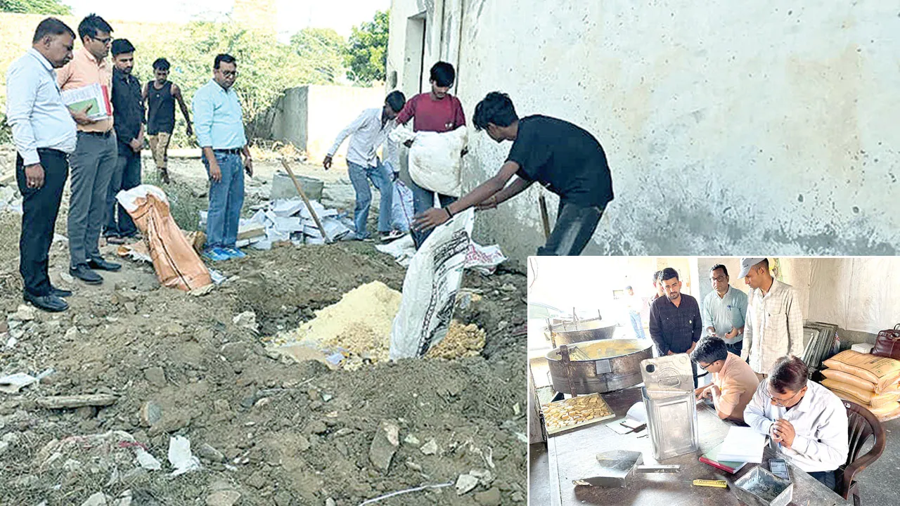 Food Department Raid: पुरानी बर्फी का चूरा मिलाकर बना रहे नई मिठाई, खाद्य विभाग की रेड में खुला मिलावट का खेल