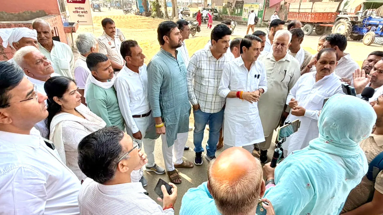 मुख्यमंत्री हेलीकॉप्टर और मंत्री सांग को छोड़कर अनाज मंडी गोहाना को संभालें - इन्दुराज नरवाल 