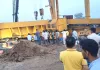 तेज आंधी में गिरी क्रेन, निर्माण साइट पर 3 मजदूरों की मौत