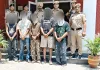 पंजाब के 5 आरोपी काबू, विदेशी पिस्टल, 6 जिंदा कारतूस बरामद
