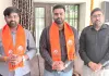 गंगा समग्र के जिला सह संयोजक बने तन्नु गुप्ता, कार्तिक सैनी को बनाया जिला संपर्क प्रमुख