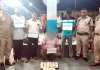 साबुन के 22 डिब्बों में छिपाकर ले जा रहा था 55 लाख रुपये से अधिक की हेरोइन, जीआरपीएफ ने दबोचा