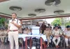 धनबाद पुलिस ने 700 आपराधिक रिकॉर्ड वालों की कराई परेड, दिलाई अपराध छोड़ने की शपथ