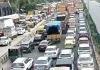 दिल्ली-जयपुर हाइवे पर हाई टेंशन तार टूटी, लगा पांच किमी लंबा जाम