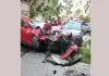 Hyderabad Road Accident: तेज रफ्तार फेरारी हादसे का शिकार, चालक मौके से फरार