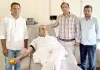 Blood Donation: समाजसेवी संदीप चौधरी ने अनूठे अंदाज में मनाया अपना 60वां जन्मदिवस