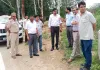 एसडीएम ने बाढ़ सुरक्षा इंतजामों का लिया जायजा