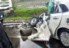 Washim Road Accident: आमने-सामने की टक्कर में कार के उड़े परखच्चे, दो की दर्दनाक मौत