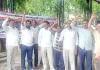 नगर निगम कर्मचारियों की हड़ताल चौथे दिन भी जारी, मांगों पर अड़े कर्मचारी